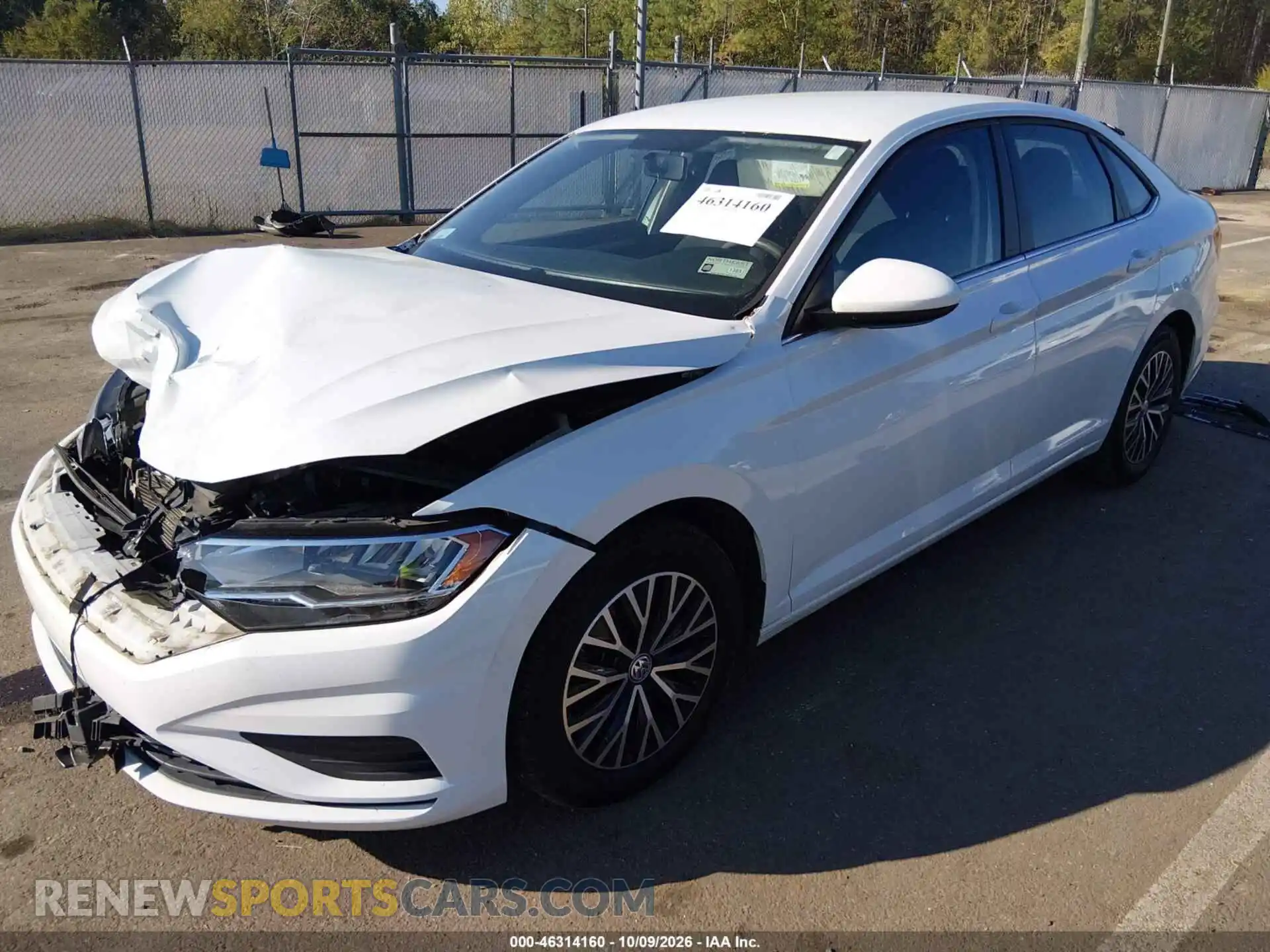 2 Photograph of a damaged car 3VWC57BU8MM035666 VOLKSWAGEN JETTA 2021