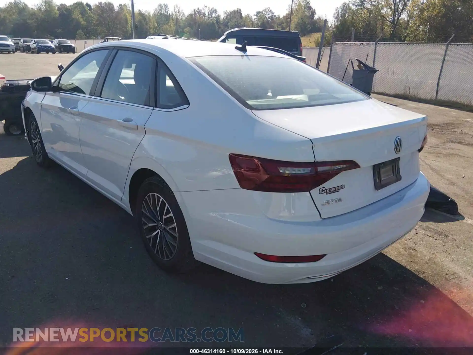 3 Photograph of a damaged car 3VWC57BU8MM035666 VOLKSWAGEN JETTA 2021