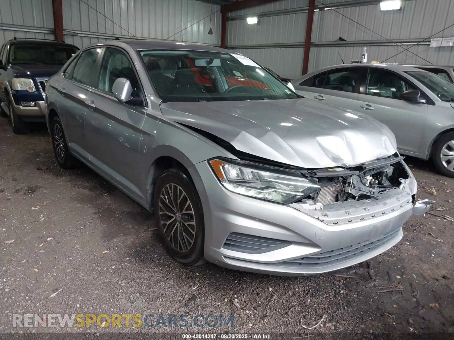 1 Photograph of a damaged car 3VWC57BU8MM044562 VOLKSWAGEN JETTA 2021
