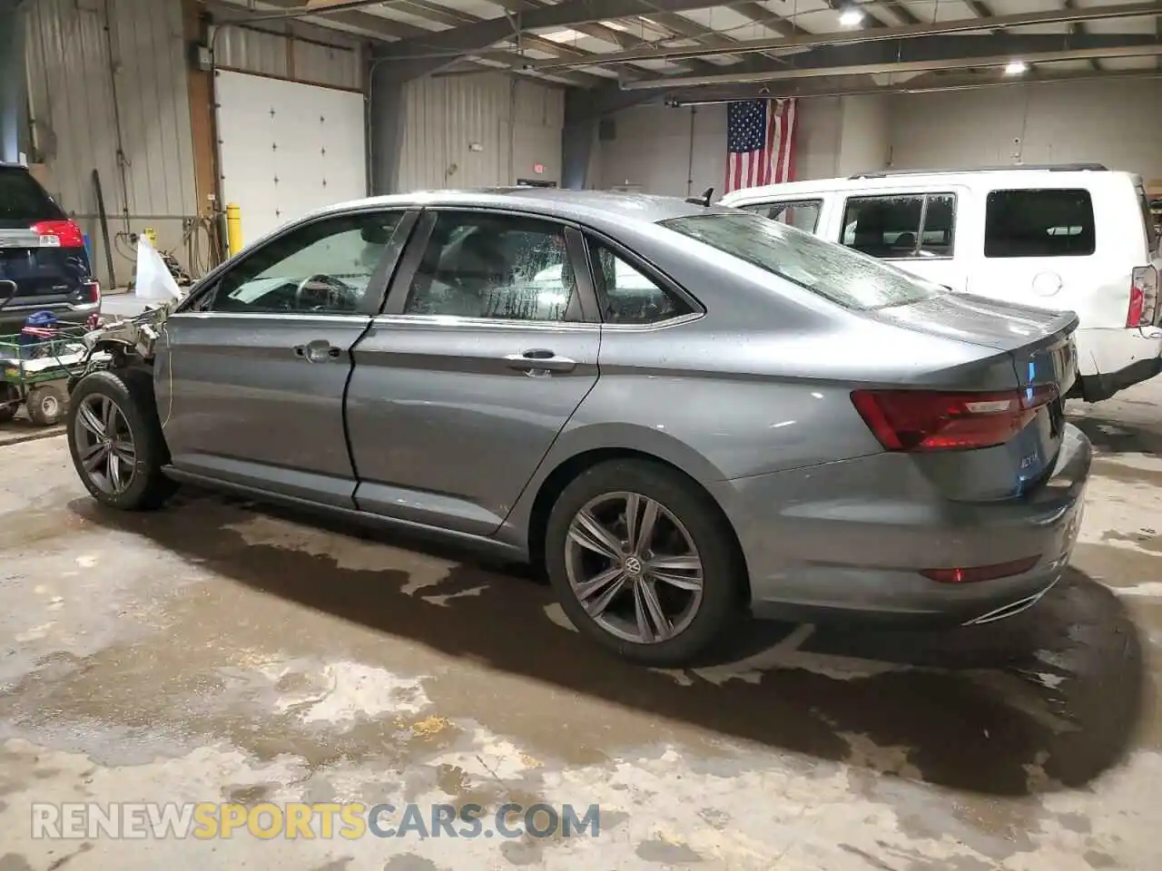 2 Photograph of a damaged car 3VWC57BU8MM050121 VOLKSWAGEN JETTA 2021