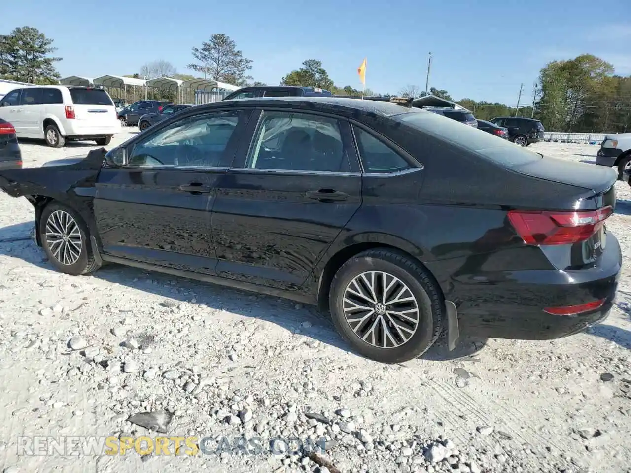2 Photograph of a damaged car 3VWC57BU8MM057442 VOLKSWAGEN JETTA 2021