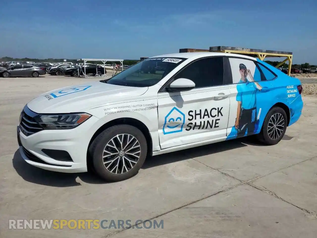 1 Photograph of a damaged car 3VWC57BU8MM059191 VOLKSWAGEN JETTA 2021