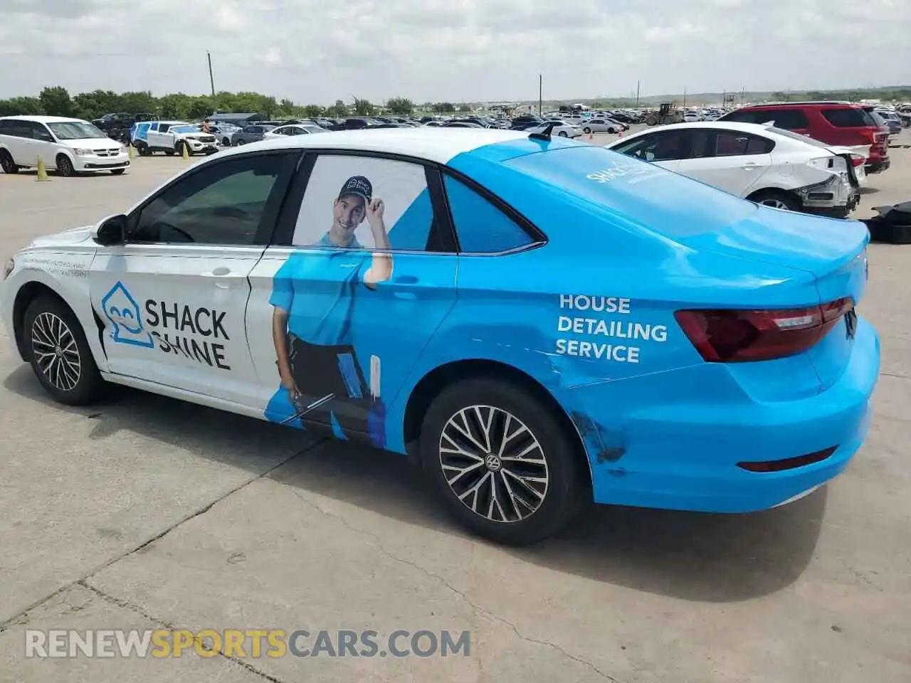 2 Photograph of a damaged car 3VWC57BU8MM059191 VOLKSWAGEN JETTA 2021