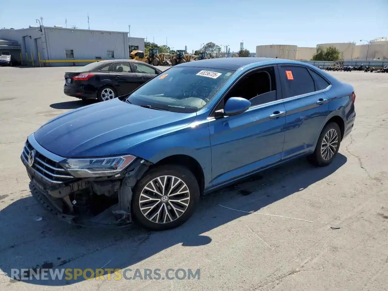1 Photograph of a damaged car 3VWC57BU8MM061118 VOLKSWAGEN JETTA 2021