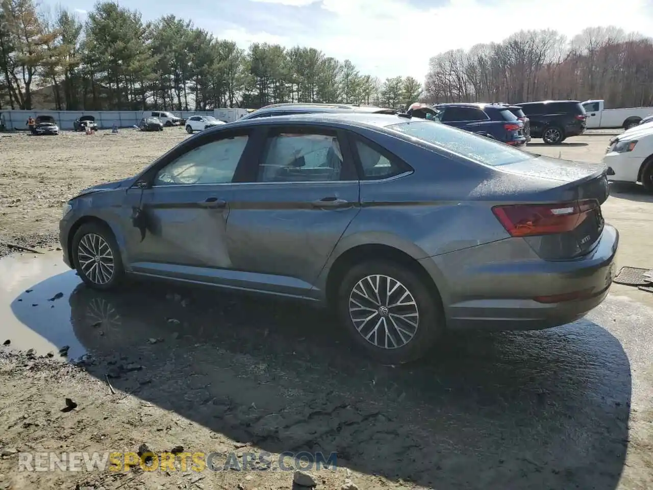 2 Photograph of a damaged car 3VWC57BU8MM068554 VOLKSWAGEN JETTA 2021