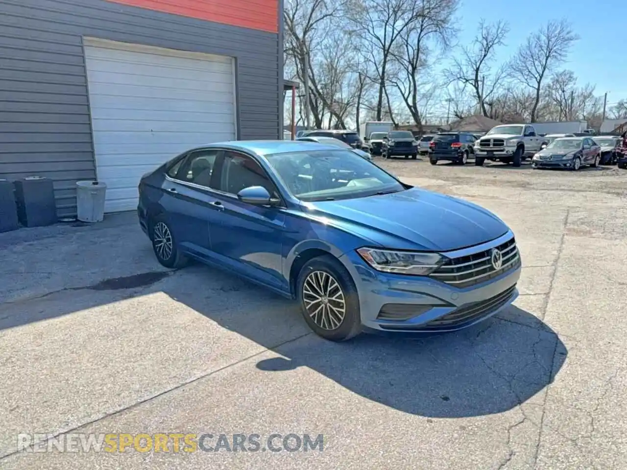 1 Photograph of a damaged car 3VWC57BU8MM086729 VOLKSWAGEN JETTA 2021