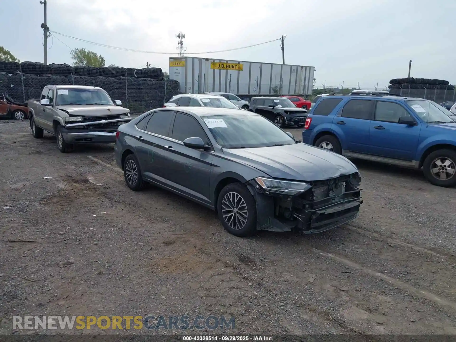 1 Photograph of a damaged car 3VWC57BU8MM089498 VOLKSWAGEN JETTA 2021