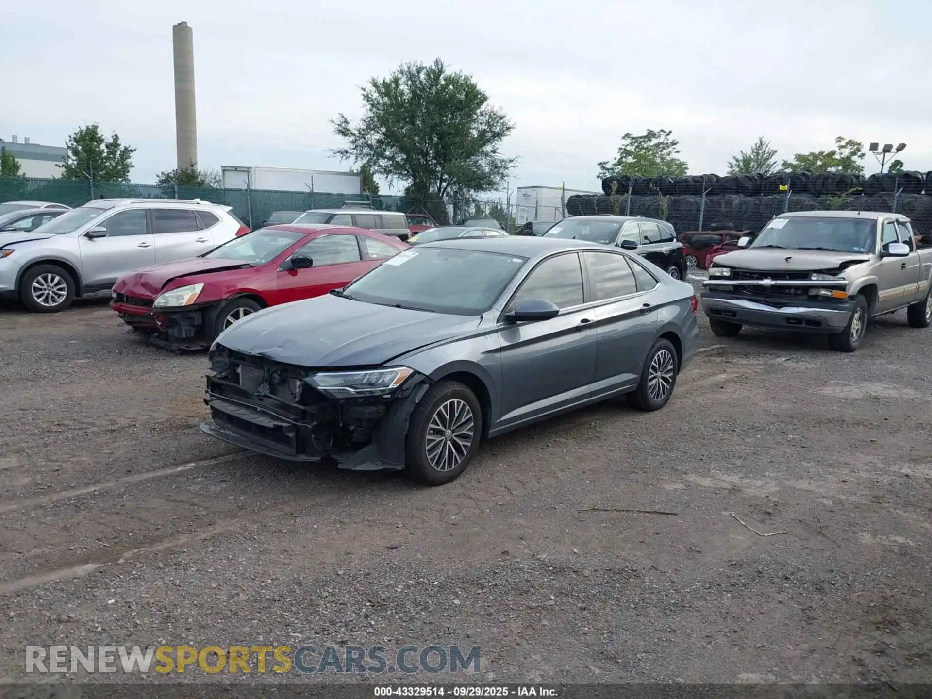 2 Photograph of a damaged car 3VWC57BU8MM089498 VOLKSWAGEN JETTA 2021