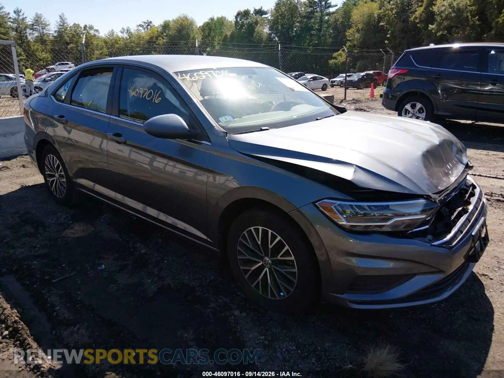 1 Photograph of a damaged car 3VWC57BU8MM091431 VOLKSWAGEN JETTA 2021