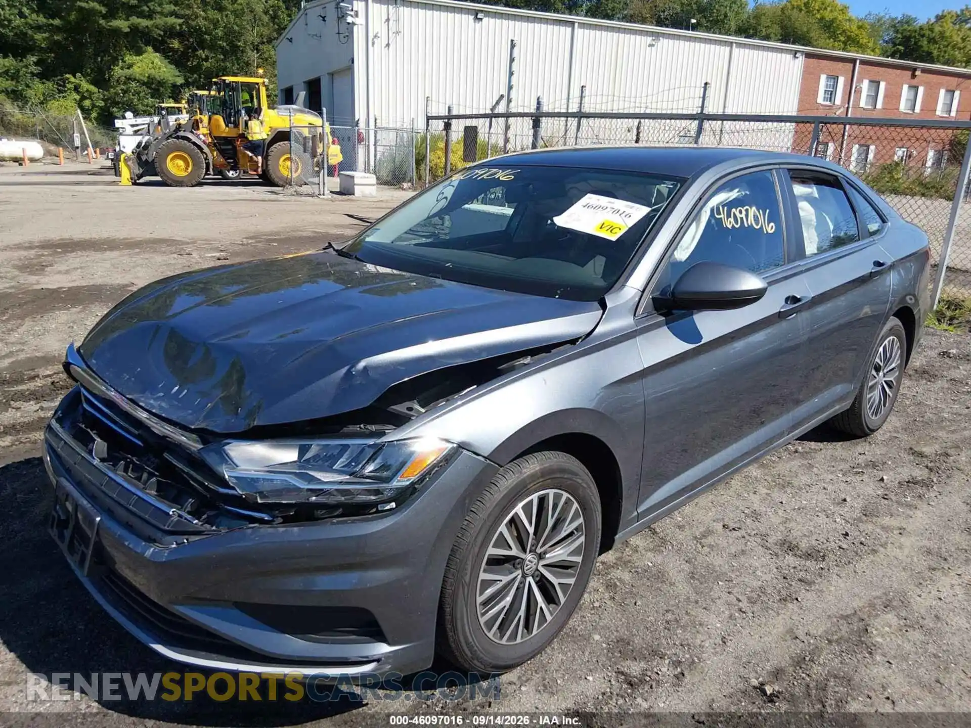 2 Photograph of a damaged car 3VWC57BU8MM091431 VOLKSWAGEN JETTA 2021