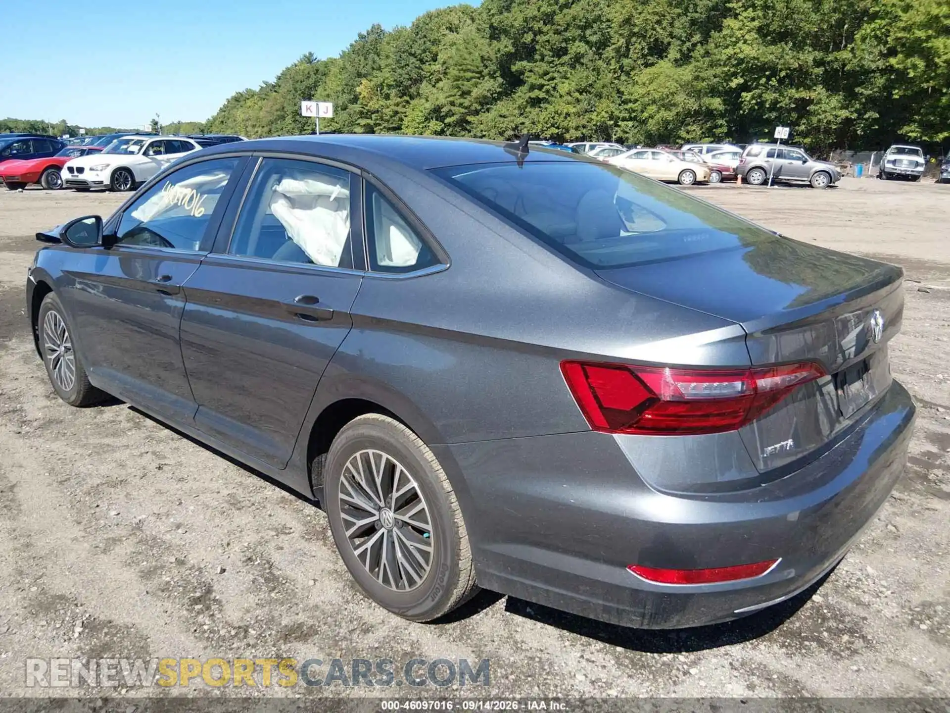 3 Photograph of a damaged car 3VWC57BU8MM091431 VOLKSWAGEN JETTA 2021