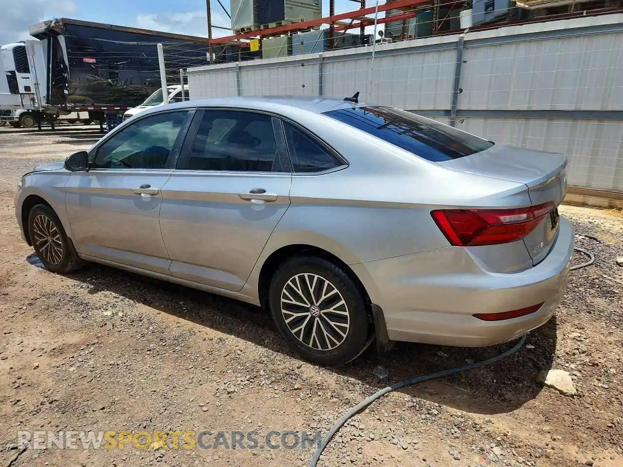 2 fotografías del automóvil dañado 3VWC57BU8MM101245 VOLKSWAGEN JETTA 2021