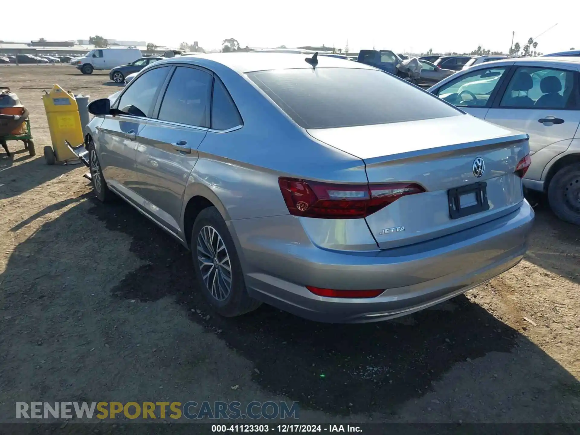 3 Photograph of a damaged car 3VWC57BU9MM001087 VOLKSWAGEN JETTA 2021