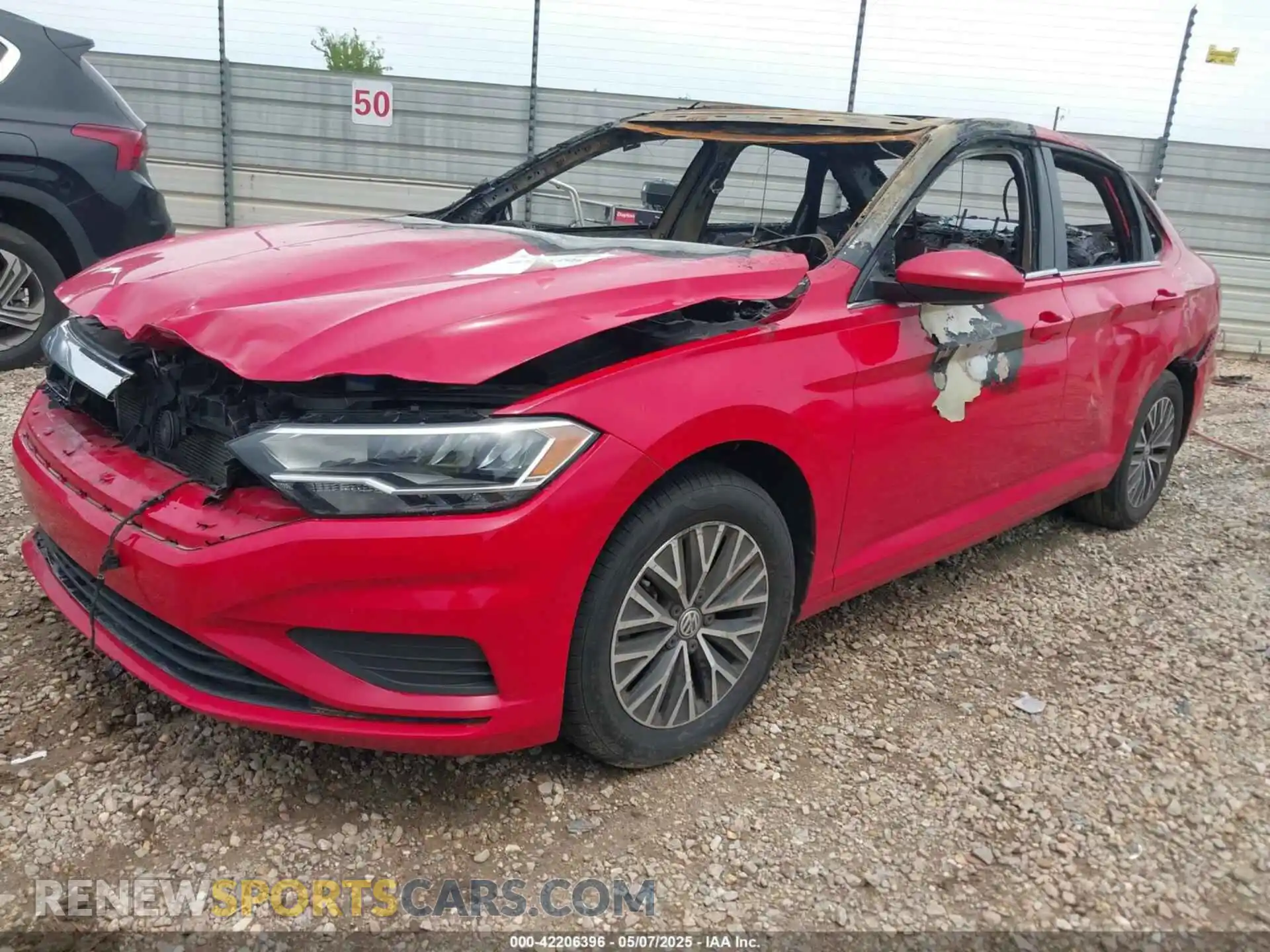 2 Photograph of a damaged car 3VWC57BU9MM010811 VOLKSWAGEN JETTA 2021