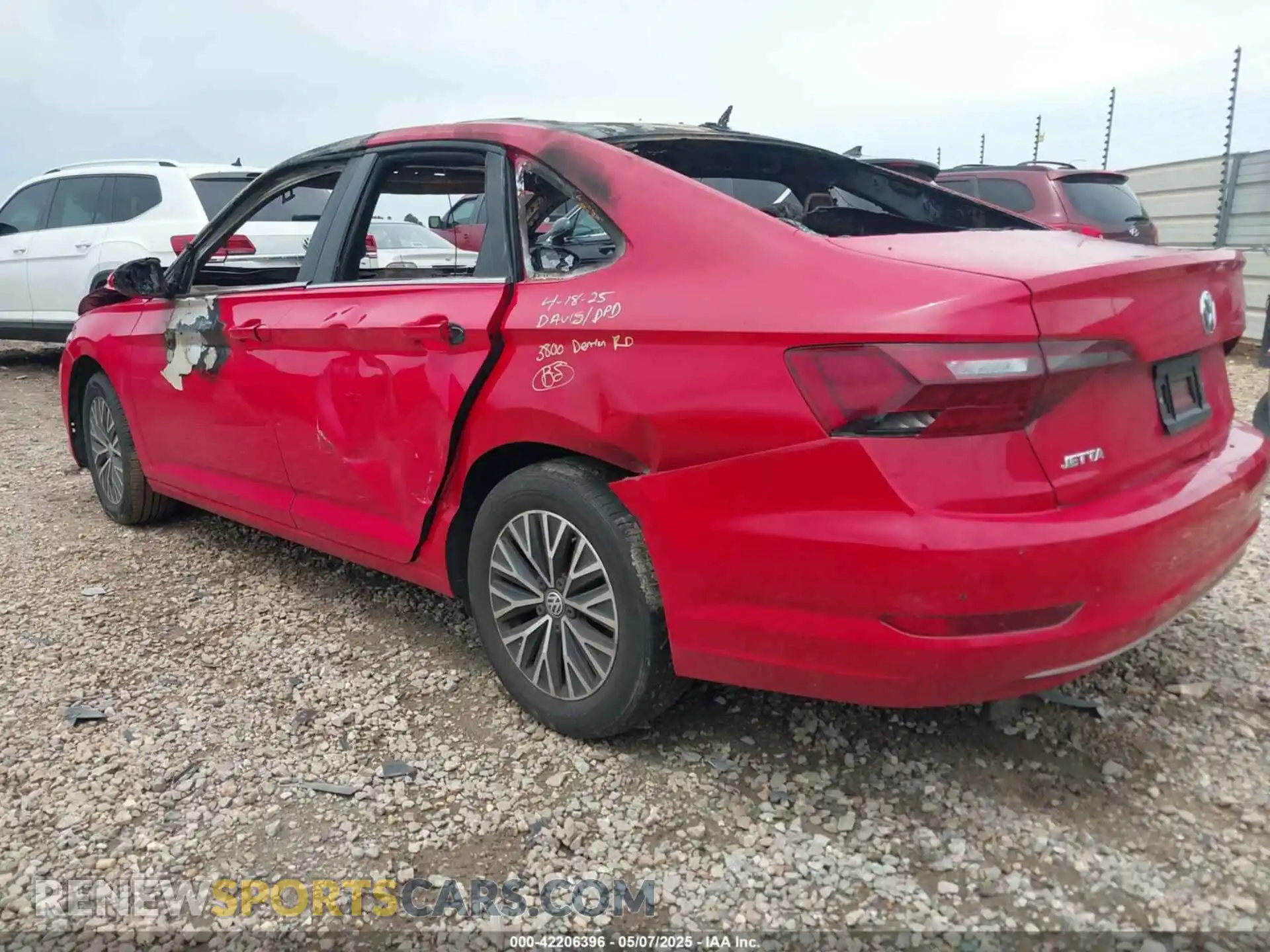 3 Photograph of a damaged car 3VWC57BU9MM010811 VOLKSWAGEN JETTA 2021