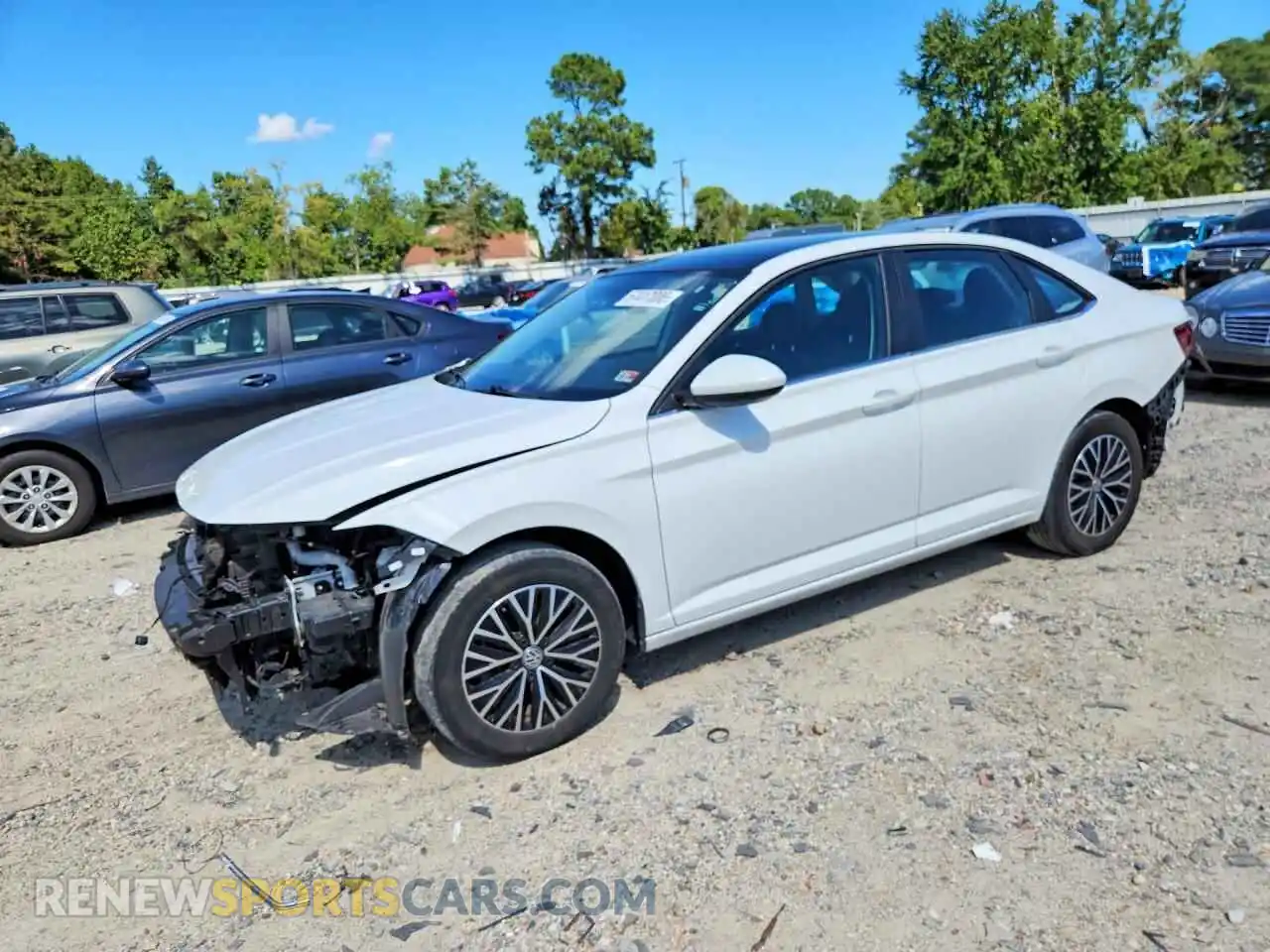 1 Photograph of a damaged car 3VWC57BU9MM022389 VOLKSWAGEN JETTA 2021