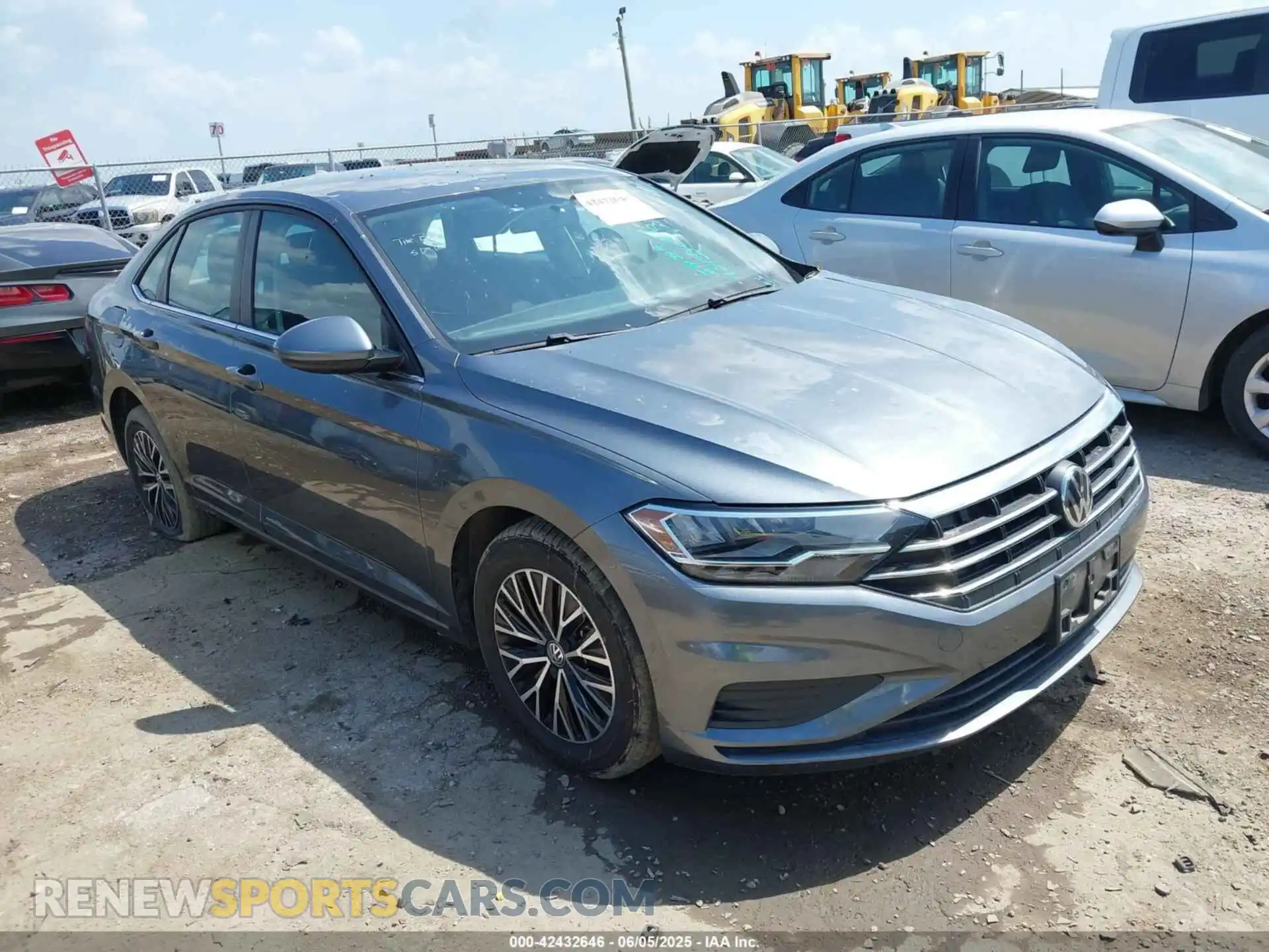 1 fotografías del automóvil dañado 3VWC57BU9MM035952 VOLKSWAGEN JETTA 2021