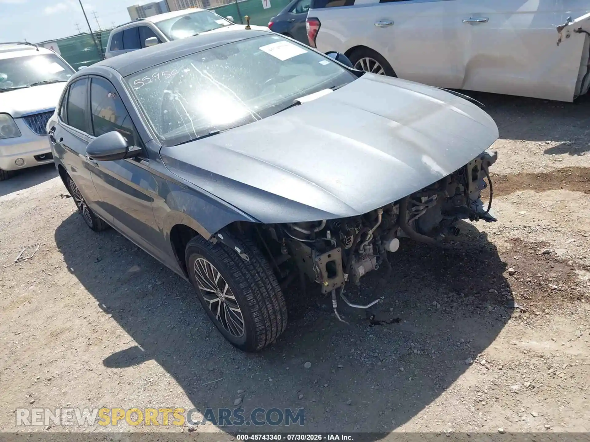 1 Photograph of a damaged car 3VWC57BU9MM039435 VOLKSWAGEN JETTA 2021