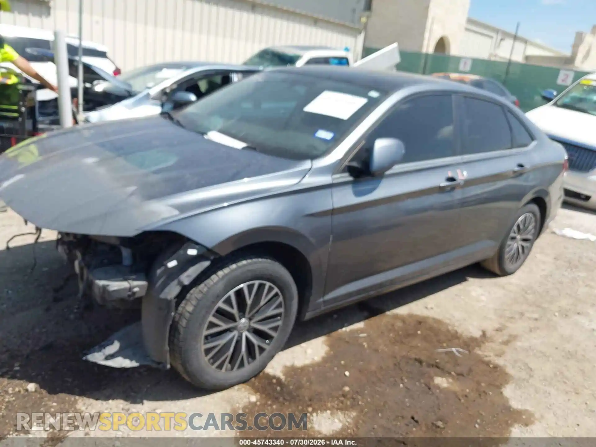 2 Photograph of a damaged car 3VWC57BU9MM039435 VOLKSWAGEN JETTA 2021