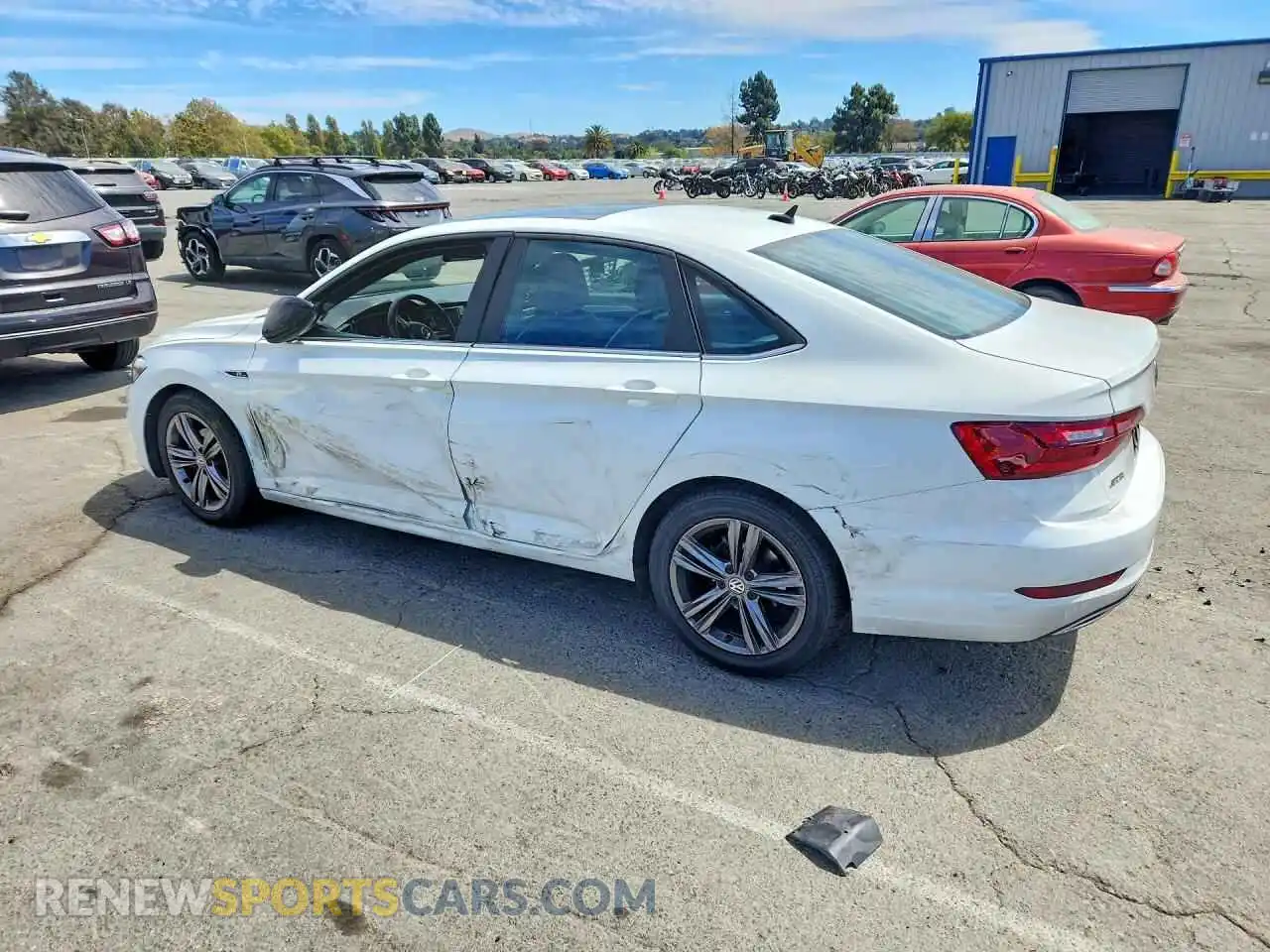 2 Фотография поврежденного автомобиля 3VWC57BU9MM054243 VOLKSWAGEN JETTA 2021