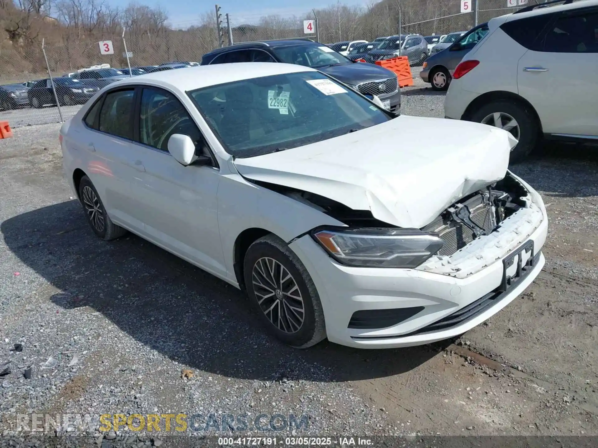 1 Photograph of a damaged car 3VWC57BU9MM063539 VOLKSWAGEN JETTA 2021