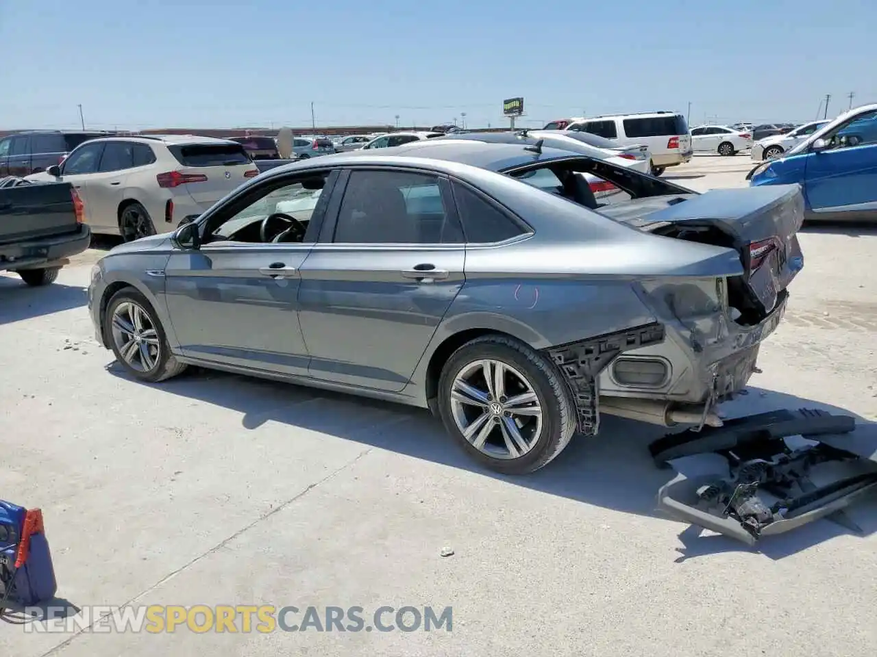 2 Photograph of a damaged car 3VWC57BU9MM064805 VOLKSWAGEN JETTA 2021