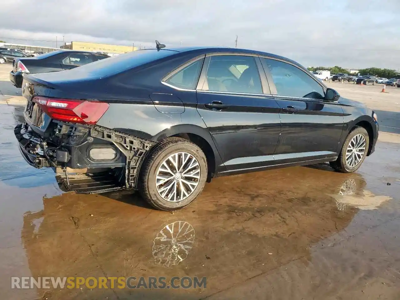 3 Photograph of a damaged car 3VWC57BU9MM071494 VOLKSWAGEN JETTA 2021