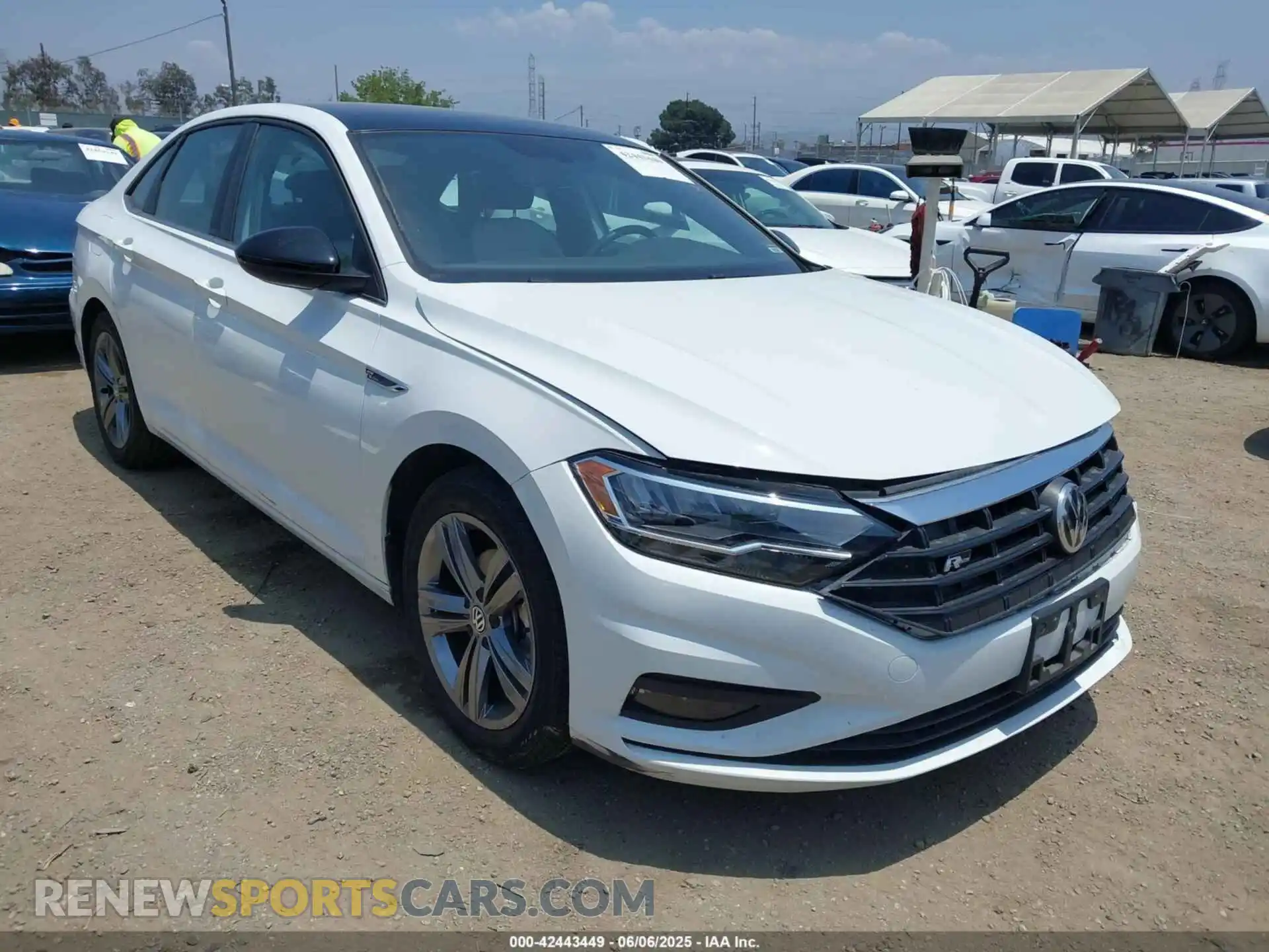 1 Фотография поврежденного автомобиля 3VWC57BU9MM083659 VOLKSWAGEN JETTA 2021
