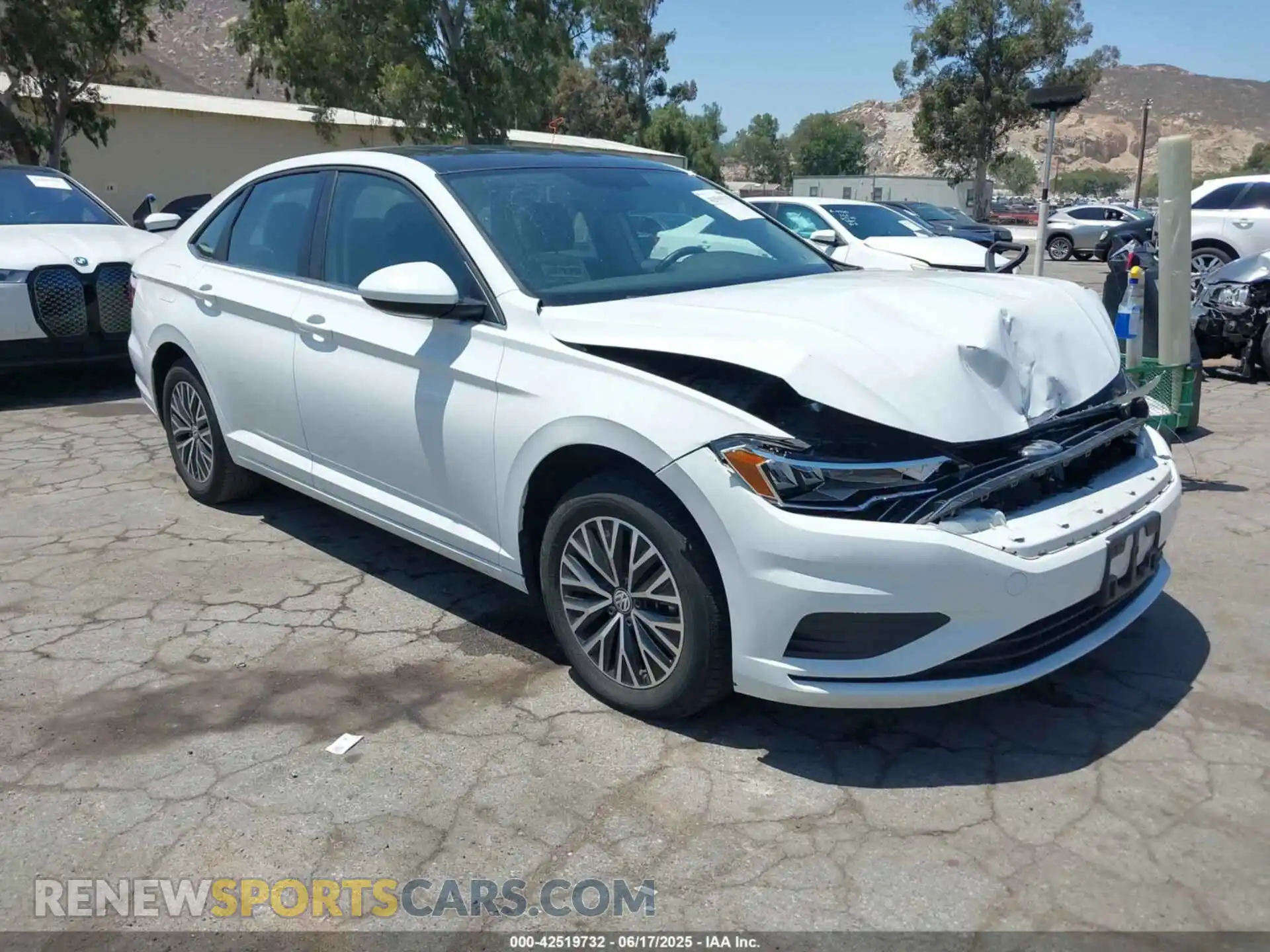 1 Photograph of a damaged car 3VWC57BU9MM084780 VOLKSWAGEN JETTA 2021