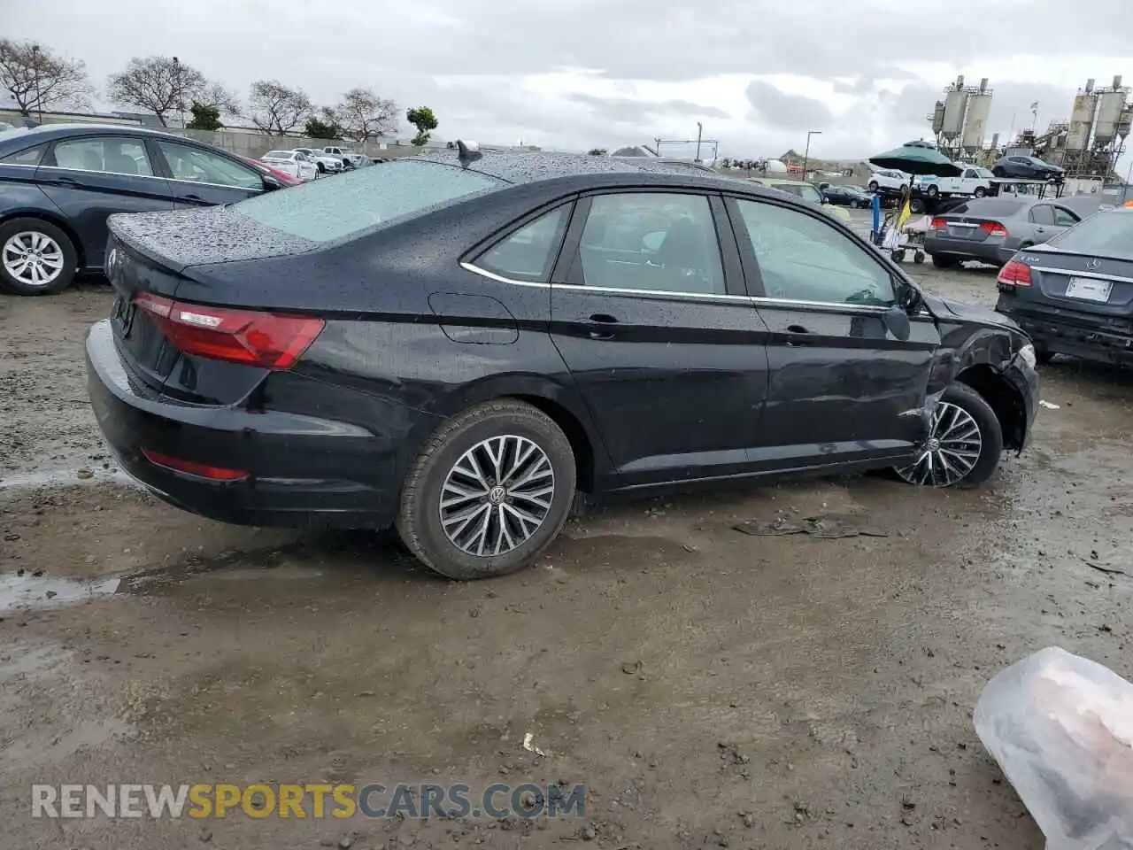 3 Photograph of a damaged car 3VWC57BU9MM091986 VOLKSWAGEN JETTA 2021