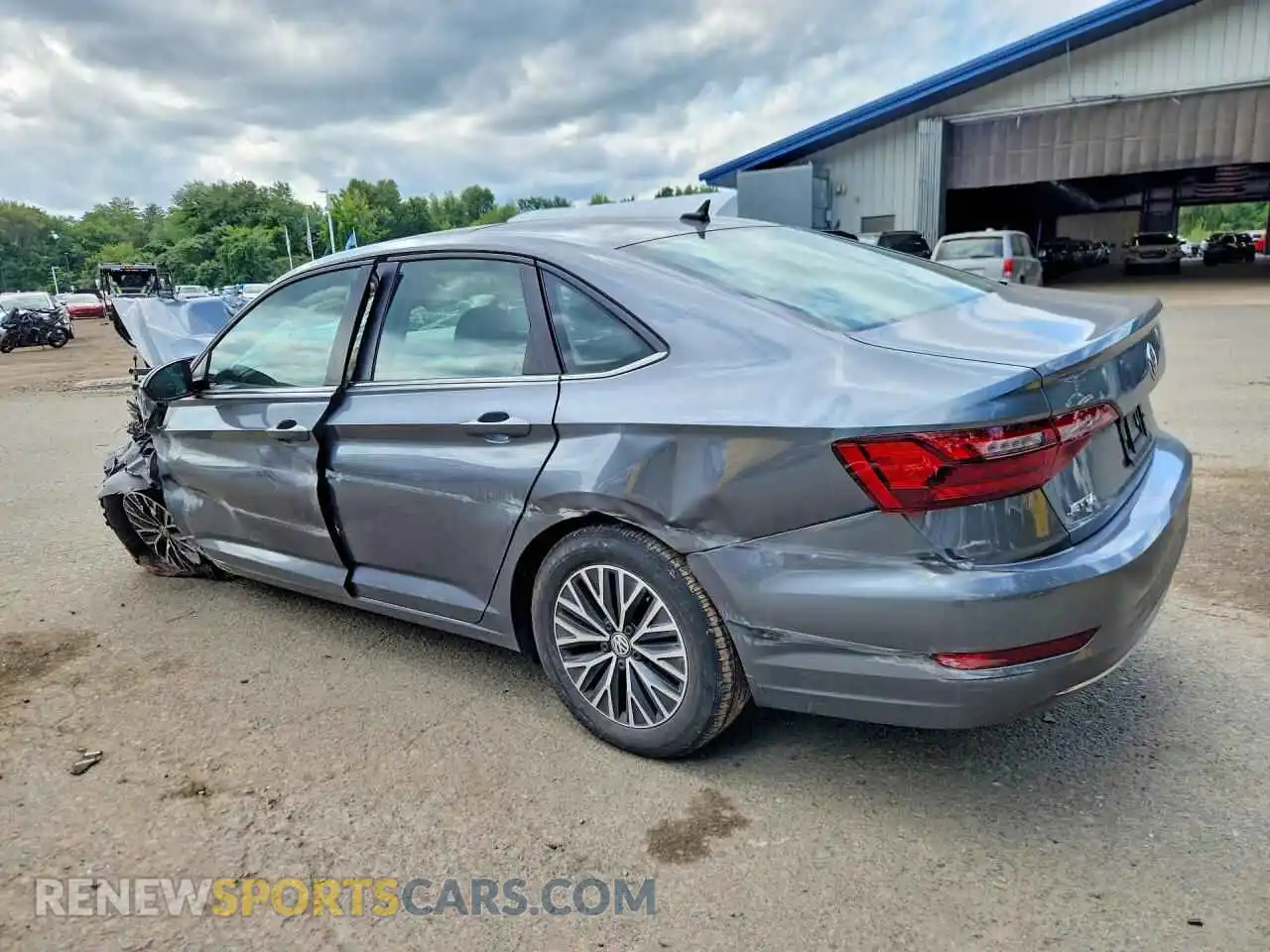 2 Photograph of a damaged car 3VWC57BU9MM094774 VOLKSWAGEN JETTA 2021