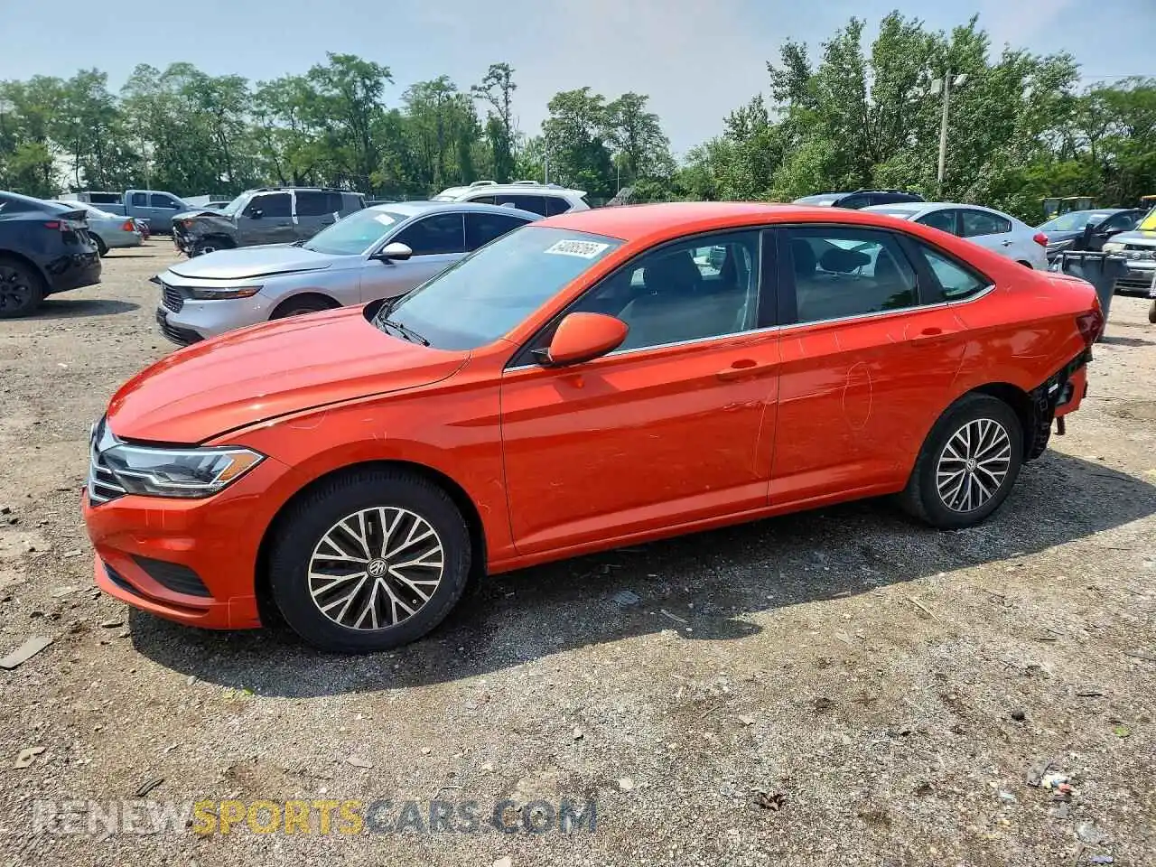 1 Фотография поврежденного автомобиля 3VWC57BU9MM096122 VOLKSWAGEN JETTA 2021