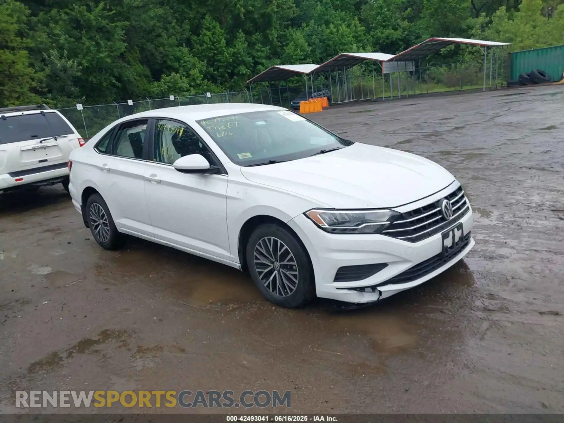 1 Photograph of a damaged car 3VWC57BU9MM103778 VOLKSWAGEN JETTA 2021