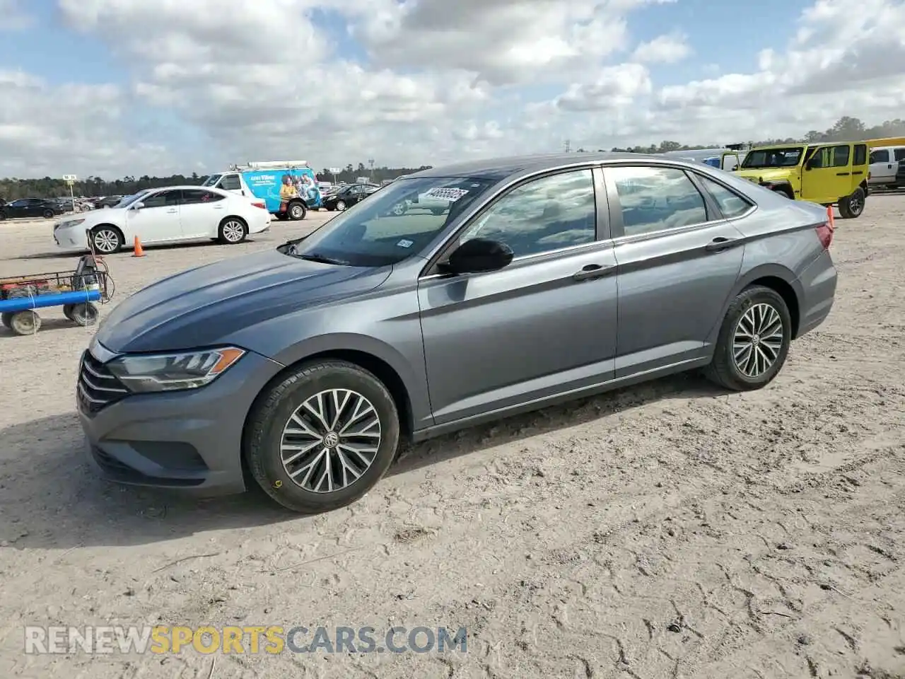 1 Photograph of a damaged car 3VWC57BUXMM003060 VOLKSWAGEN JETTA 2021
