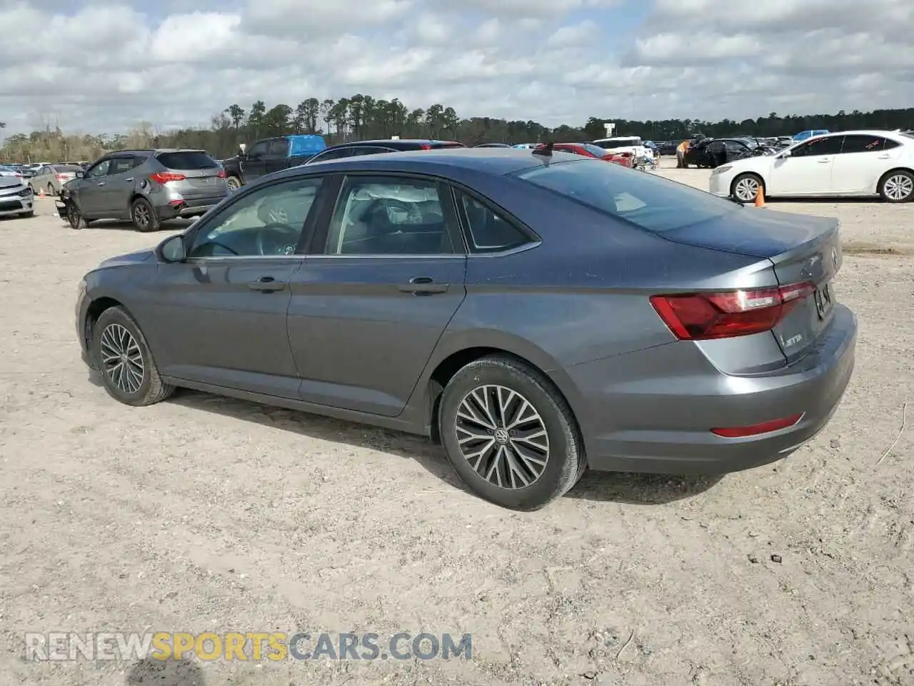 2 Photograph of a damaged car 3VWC57BUXMM003060 VOLKSWAGEN JETTA 2021