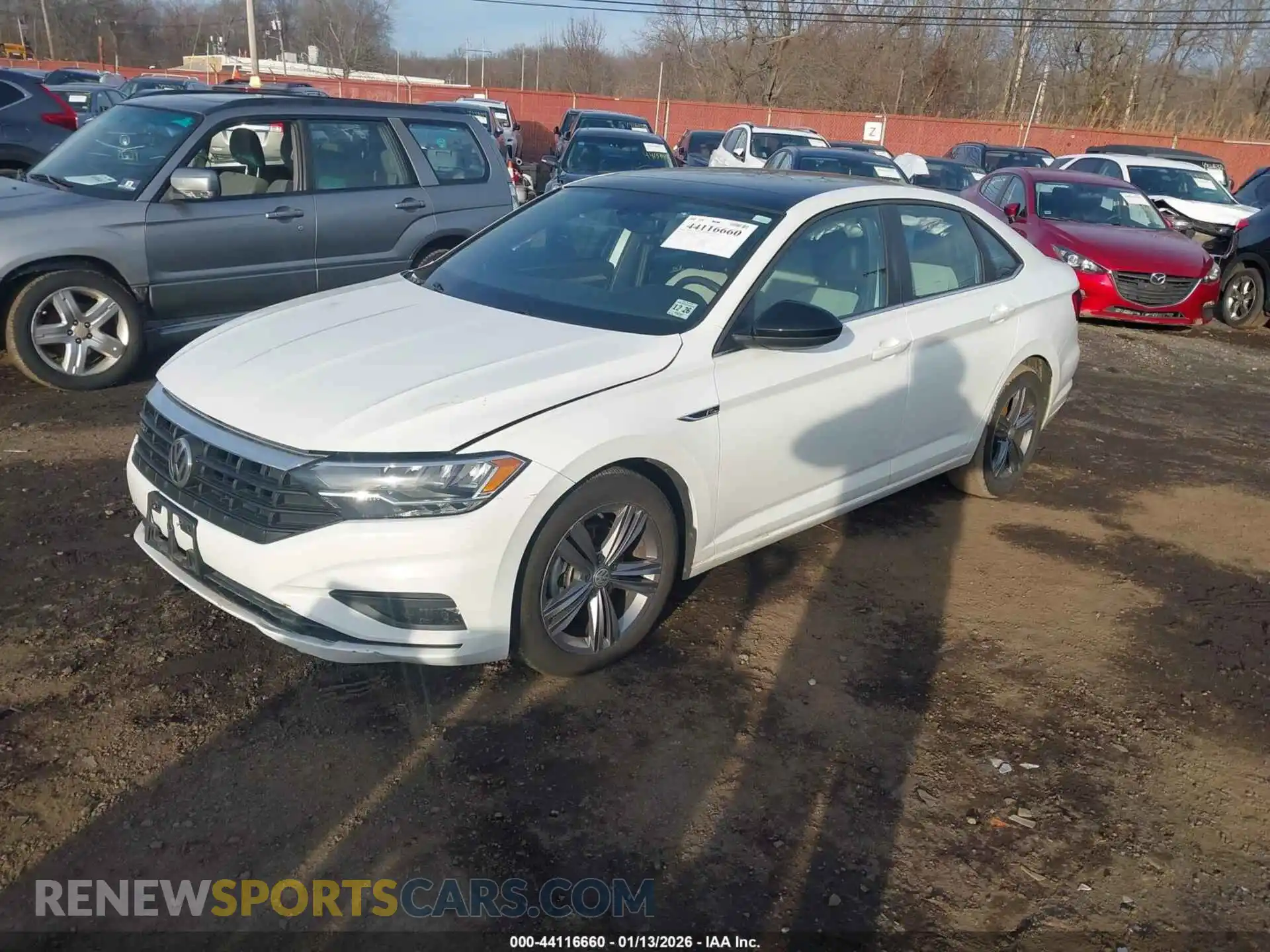 2 Photograph of a damaged car 3VWC57BUXMM014009 VOLKSWAGEN JETTA 2021