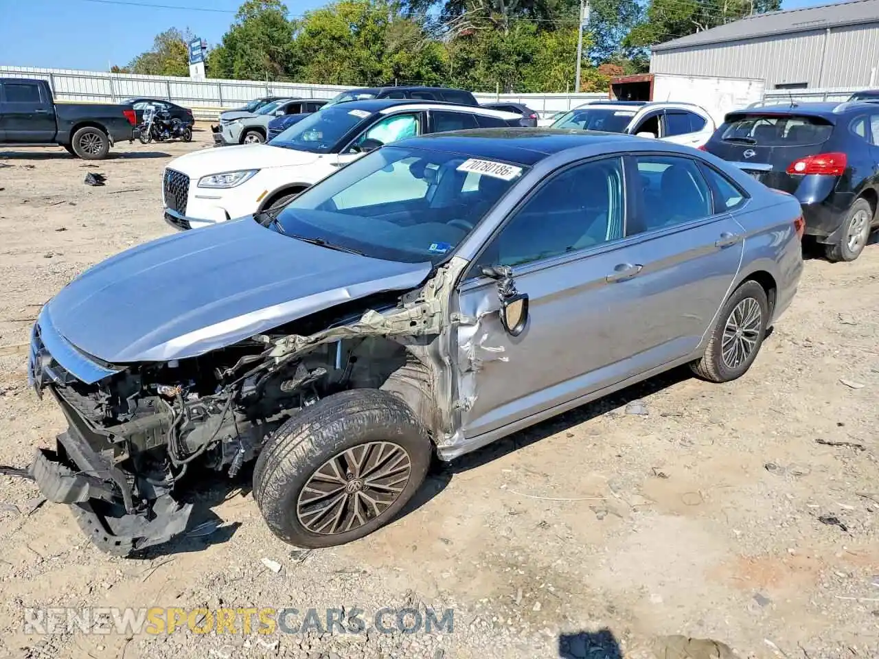 1 fotografías del automóvil dañado 3VWC57BUXMM014396 VOLKSWAGEN JETTA 2021