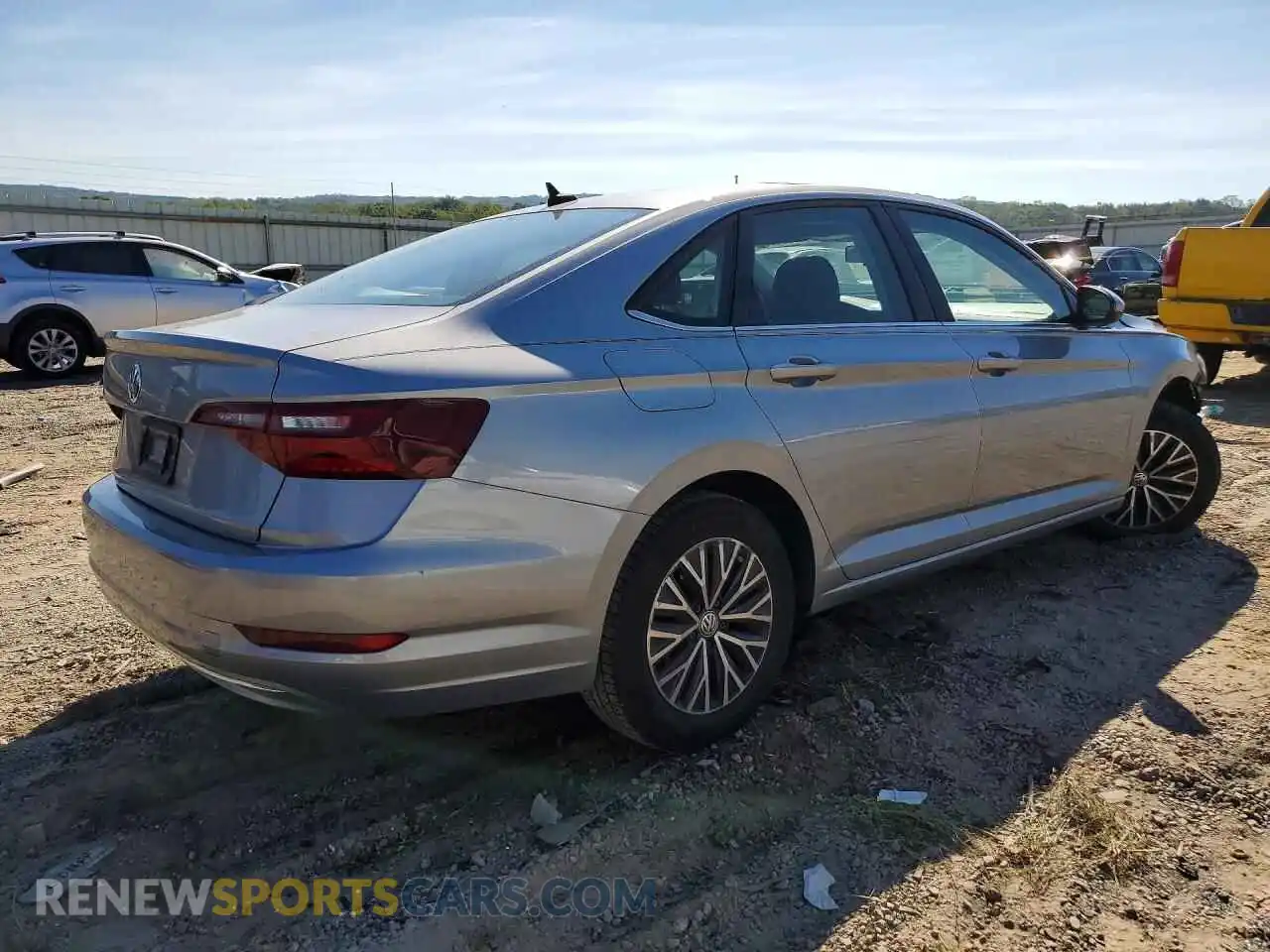 3 fotografías del automóvil dañado 3VWC57BUXMM014396 VOLKSWAGEN JETTA 2021