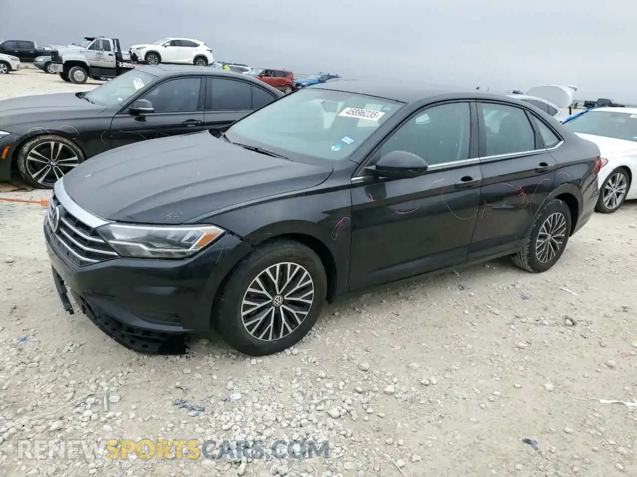 1 Photograph of a damaged car 3VWC57BUXMM014916 VOLKSWAGEN JETTA 2021