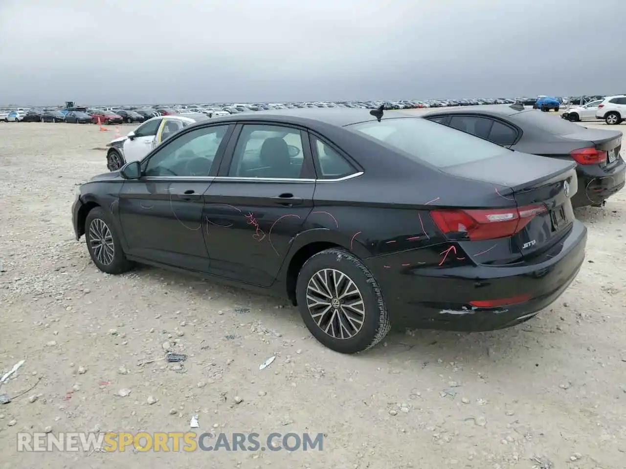 2 Photograph of a damaged car 3VWC57BUXMM014916 VOLKSWAGEN JETTA 2021