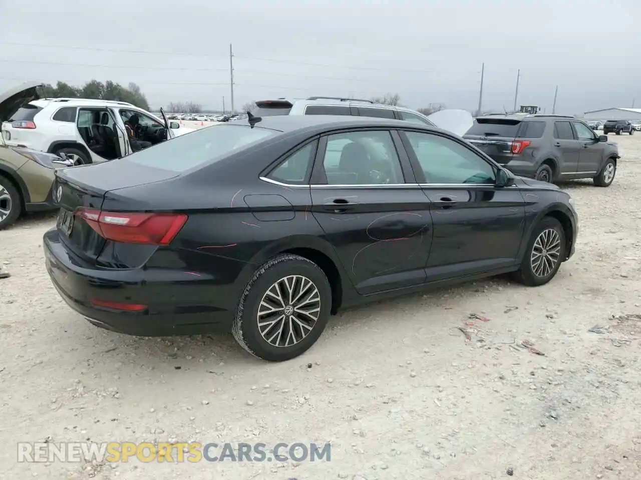 3 Photograph of a damaged car 3VWC57BUXMM014916 VOLKSWAGEN JETTA 2021