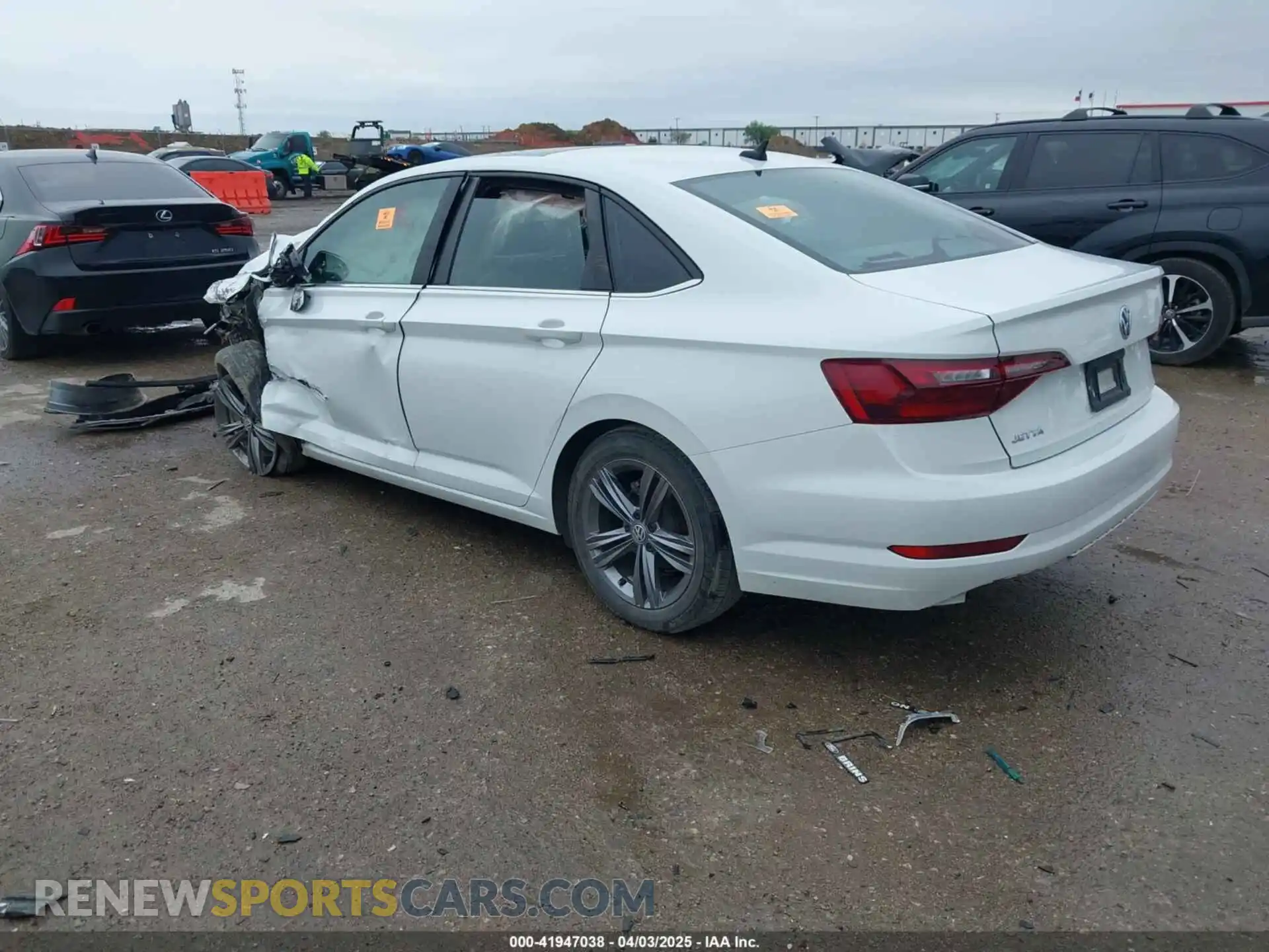 3 Photograph of a damaged car 3VWC57BUXMM017430 VOLKSWAGEN JETTA 2021