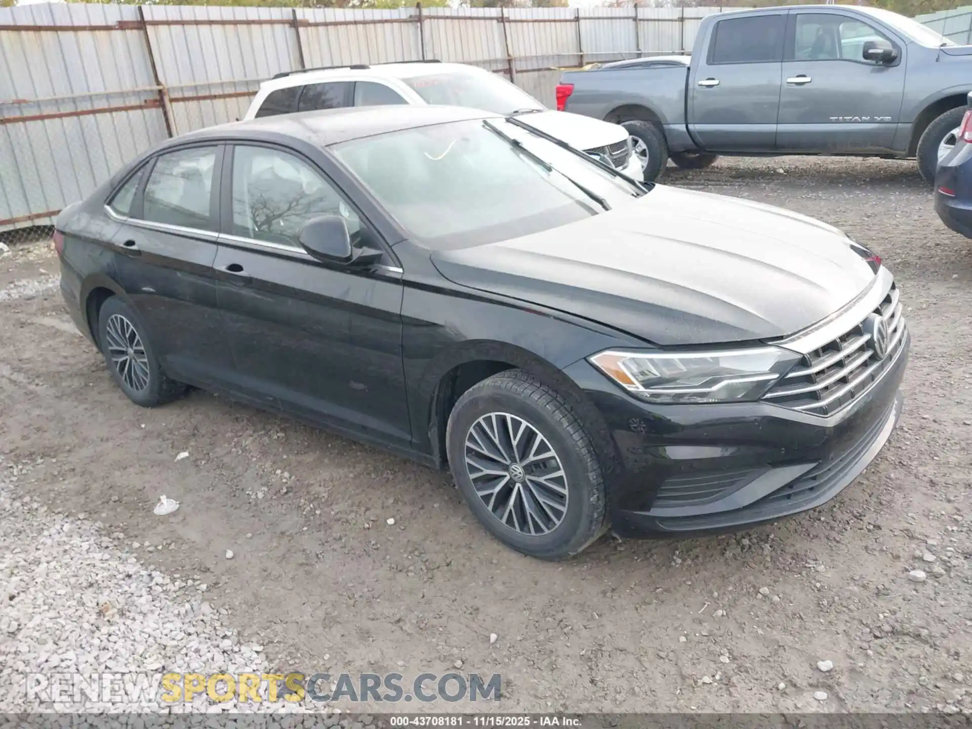 1 Photograph of a damaged car 3VWC57BUXMM019937 VOLKSWAGEN JETTA 2021