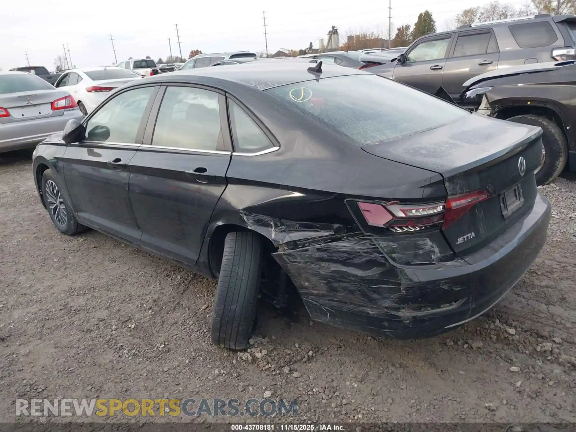 3 Photograph of a damaged car 3VWC57BUXMM019937 VOLKSWAGEN JETTA 2021