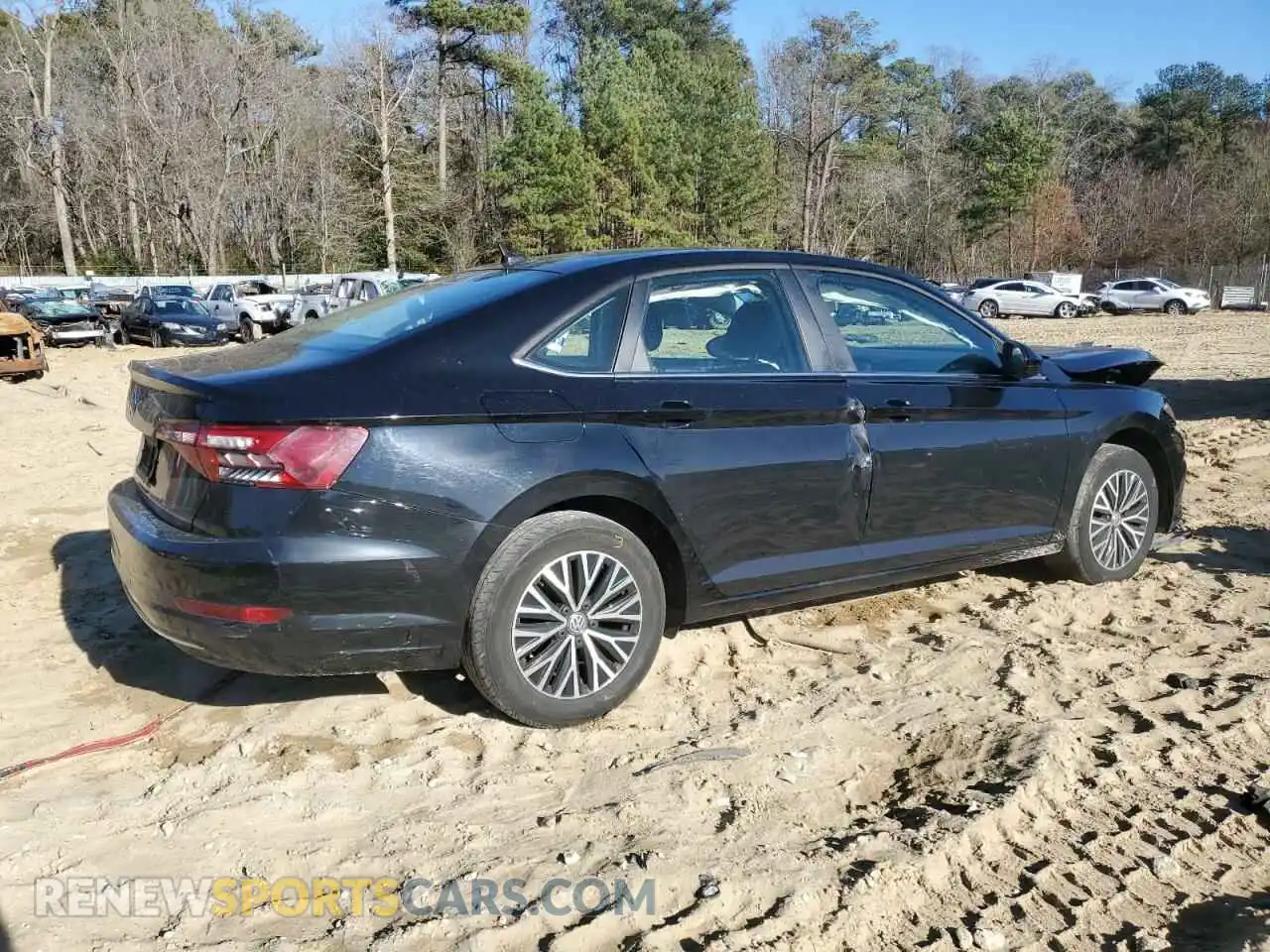 3 Photograph of a damaged car 3VWC57BUXMM019954 VOLKSWAGEN JETTA 2021