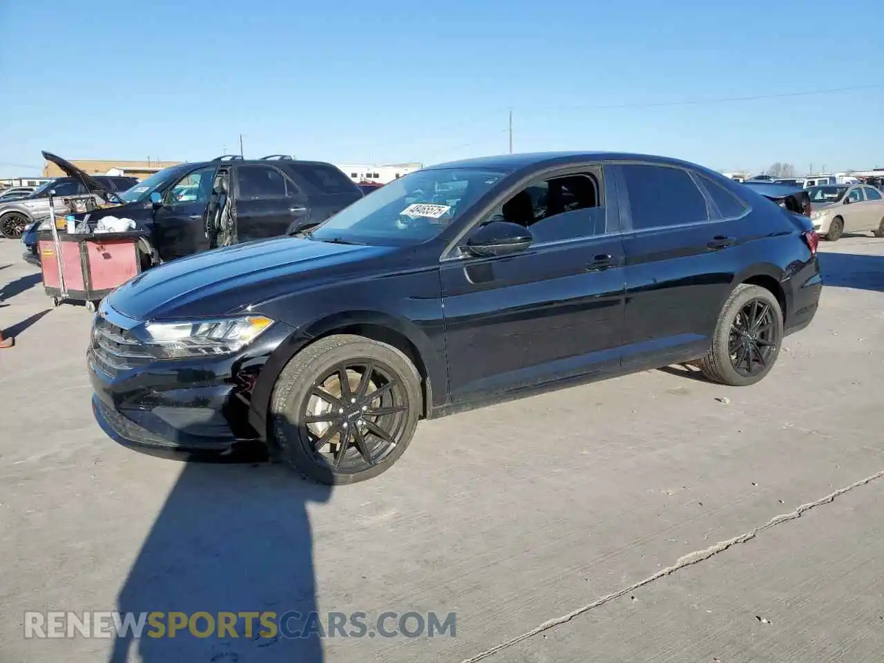 1 Photograph of a damaged car 3VWC57BUXMM020702 VOLKSWAGEN JETTA 2021