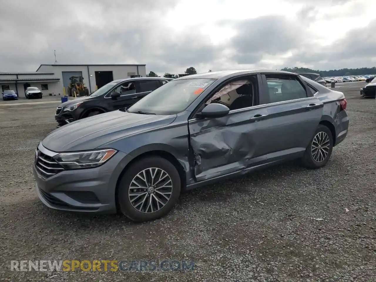 1 Photograph of a damaged car 3VWC57BUXMM027746 VOLKSWAGEN JETTA 2021