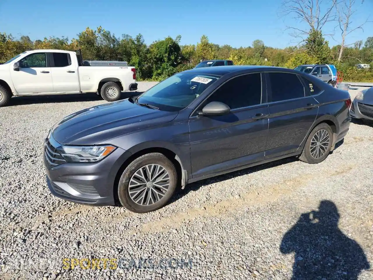 1 Photograph of a damaged car 3VWC57BUXMM030291 VOLKSWAGEN JETTA 2021