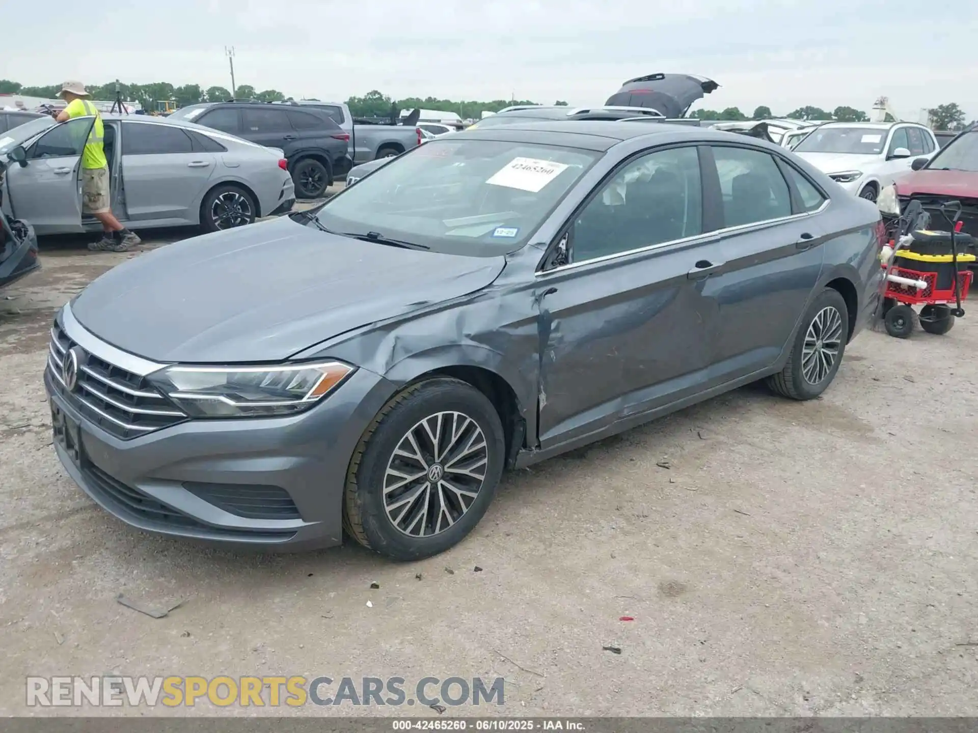 2 Фотография поврежденного автомобиля 3VWC57BUXMM035815 VOLKSWAGEN JETTA 2021
