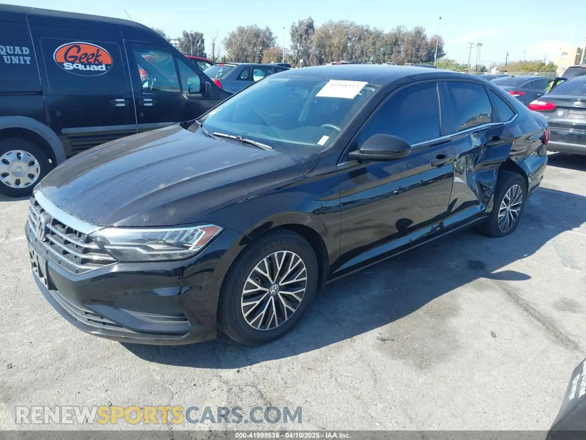 2 Photograph of a damaged car 3VWC57BUXMM039296 VOLKSWAGEN JETTA 2021